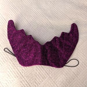 NWOT Purple Glitter Bat Wing Pet Costume